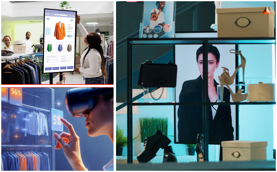 3D layouts for visual content strategy