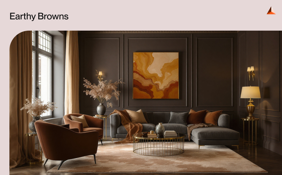 Earthy Browns & Warm Neutrals Take Center Stage
