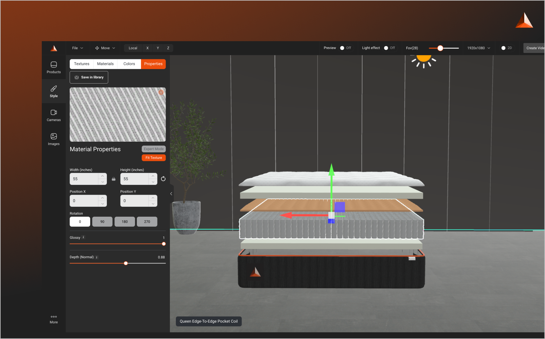 How imagine.io Powers Mattress 3D Models