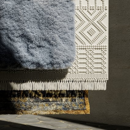 Highly realistic textured rugs, created with imagine.io 