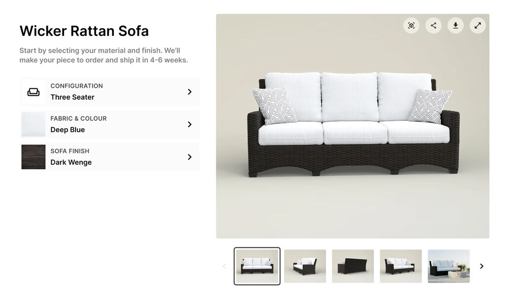outdoor configurator