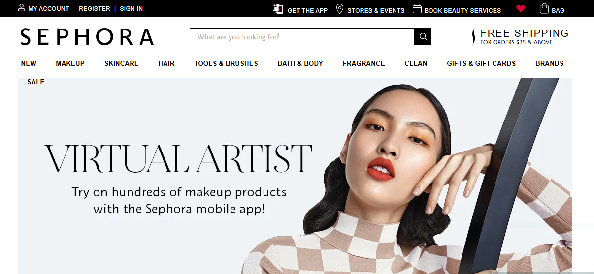 Sephora Virtual Artist app