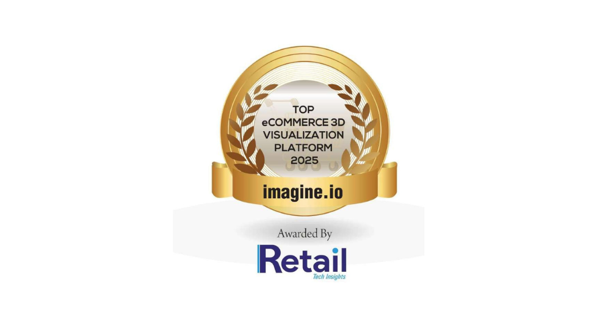 imagine.io Recognized as the Top eCommerce 3D Product Visualization Platform for 2025 by Retail Tech Insights