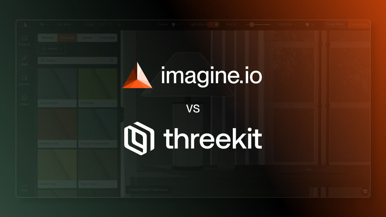 imagine.io vs. Threekit: Which 3D Visualization Platform is Right for You?
