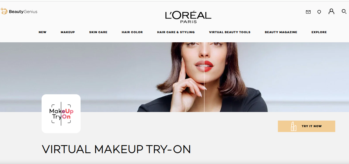 L’Oreal AR App