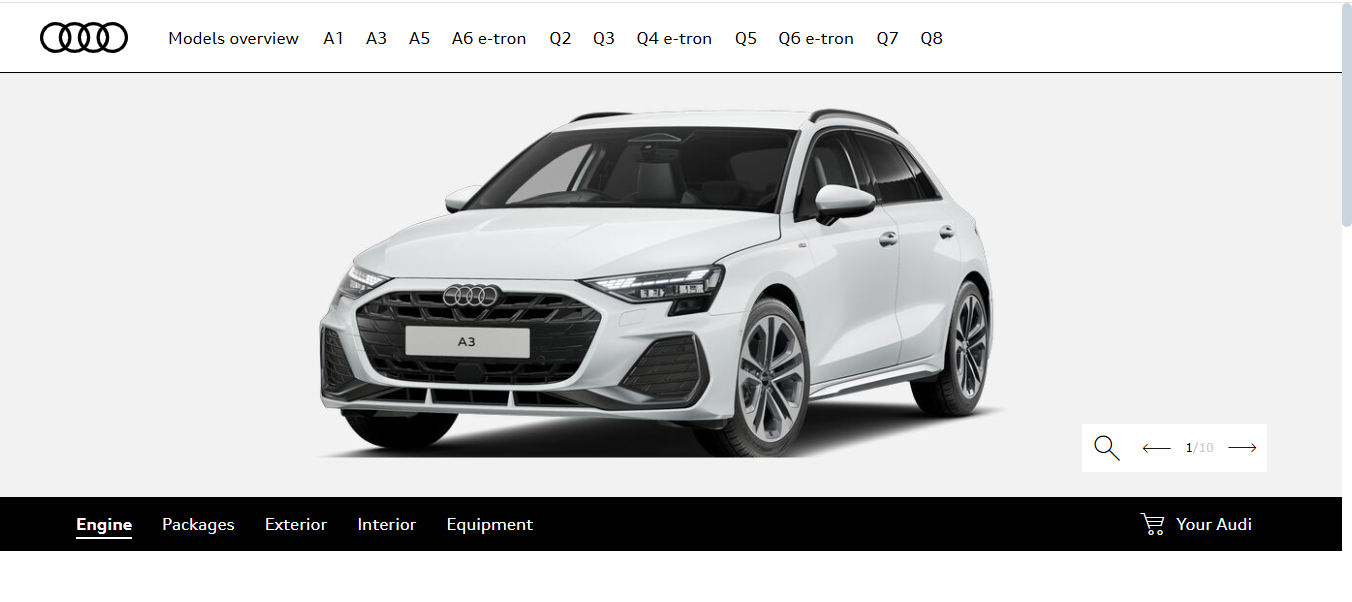 Audi Configurator